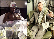 Les bookmakers ont encaissé des millions avec le combat Mayweather contre McGregor