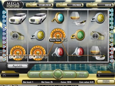 Jackpot record de 17,8€ millions sur Mega Fortune