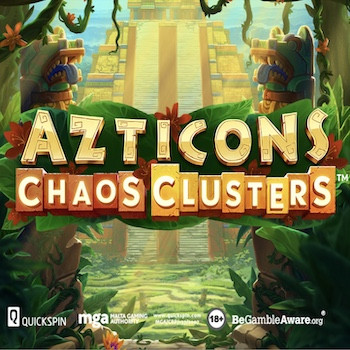 Machine à sous Azticons Chaos Clusters : Quickspin transforme le genre Cluster en une mécanique brevetée !