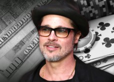 Brad Pitt organise une main au poker et fait une donation de 25.000$