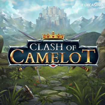 On met son armure dans la nouvelle machine à sous Clash of Camelot de Play’n Go !
