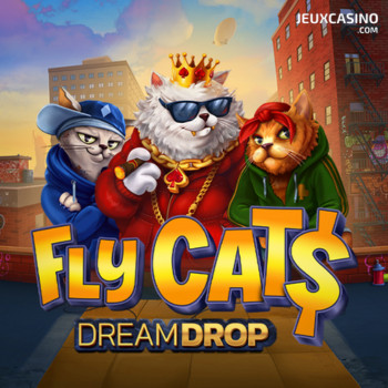 Fly Cat$ Dream Drop : la nouvelle machine à sous hip-hop de Relax Gaming