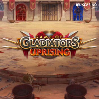 Game of Gladiators Uprising de Play’n Go : pénétrez dans l’arène et battez-vous jusqu’à la mort !