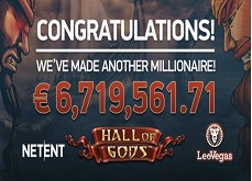 Jackpot mobile record sur la machine à sous Hall of Gods !