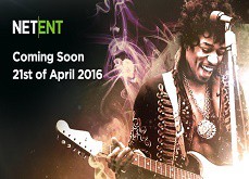 La machine à sous Jimi Hendrix de Netent sortira le 21 avril 2016