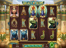 Play'n GO vous emmène au coeur de l'Egypte Antique avec Legacy of Egypt