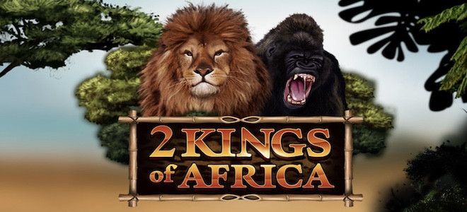 2 Kings of Africa : lion et gorille se partagent la vedette sur la nouvelle slot Red Rake Gaming