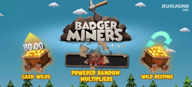 Des blaireaux chercheurs d’or : Yggdrasil lance sa machine à sous Badger Miners !
