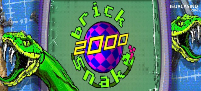 Découvrez Brick Snake 2000, la machine à sous de NoLimit City qui plaira aux milléniaux !
