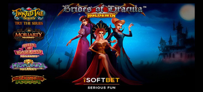 Halloween : la machine à sous Brides of Dracula: Hold & Win™ rejoint la collection Twisted Tales d’iSoftBet