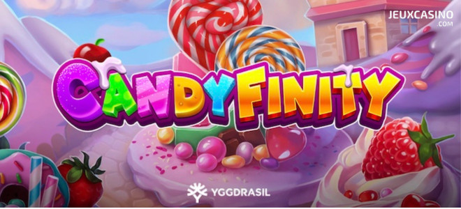 Machine à sous Candyfinity d’Yggdrasil : cet été, vous allez manger des bonbons !