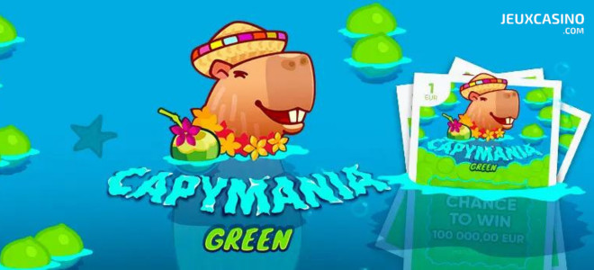 Casual games : BGaming lance son nouveau jeu de grattage en ligne Capymania