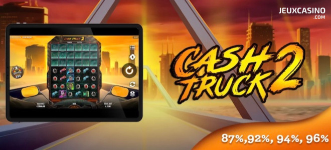 Cash Truck 2 : attaque de fourgon blindé sur la machine à sous Quickspin !