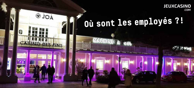 Casino des Pins : 10 % du personnel manque à l’appel, tous postes confondus