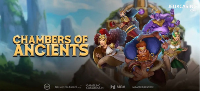 Chamber of Ancients de Play’n Go : Rencontrez les dieux fondateurs dans cette nouvelle machine à sous !