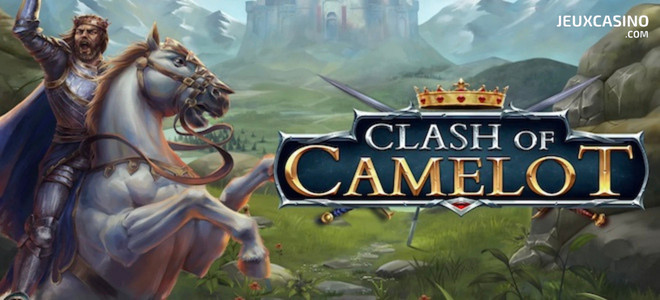 On met son armure dans la nouvelle machine à sous Clash of Camelot de Play’n Go !