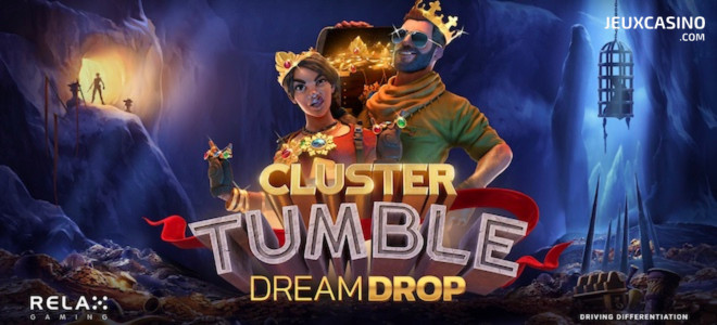 Cluster Tumble Dream Drop : Relax Gaming lance une nouvelle version de sa machine à sous phare !