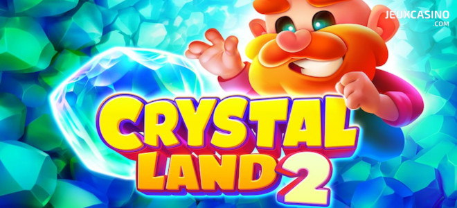 Machine à sous Crystal Land 2 : Playson débute l’année 2024 en beauté !