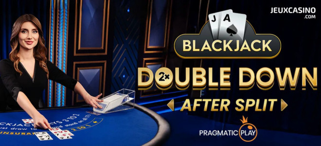 Pragmatic Play innove : l’option Double Down After Split arrive sur toutes les tables
