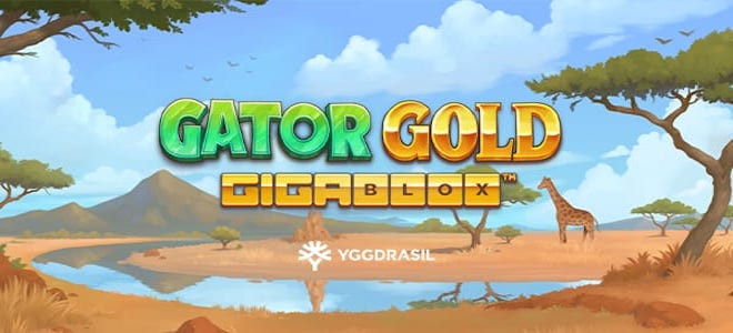 Yggdrasil lance sa nouvelle machine à sous vidéo Gator Gold Gigablox