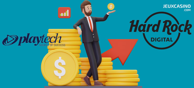 Playtech acquiert une part minoritaire du capital de Hard Rock Digital