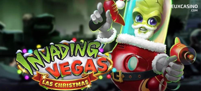 Invading Vegas: Las Christmas, les extraterrestres de Play’n Go remettent ça !