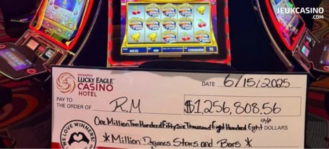 Jackpot de plus de 1,2$ million décroché sur une machine à sous à 1 cent au Texas