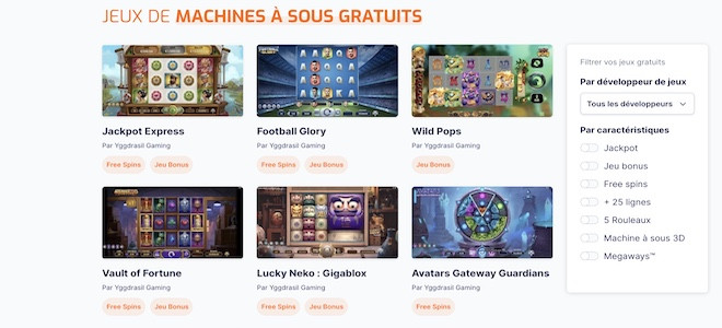 Comment choisir votre machine à sous sur les casinos en ligne ?