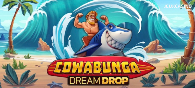 Prenez les vagues dans Cowabunga Dream Drop, la nouvelle machine à sous de Relax Gaming !
