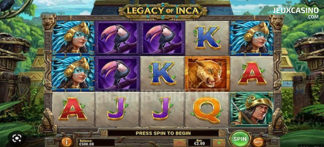 Play’n Go annonce sa nouvelle machine à sous Legacy of Inca, attendue pour le 02 février 2023