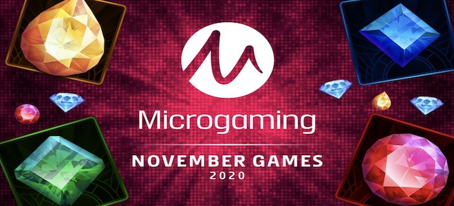 Casinos Microgaming : de nouvelles machines à sous en ligne introduites au mois de novembre