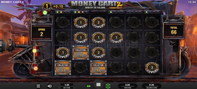 Relax Gaming lance sa machine à sous Money Cart 2 Bonus Reels