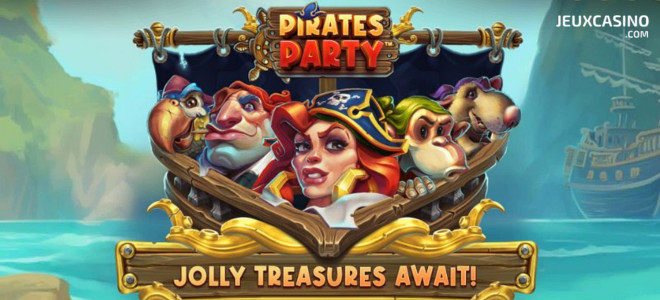 Il est temps de lever l’ancre sur la nouvelle machine à sous Pirates Party de NetEnt !