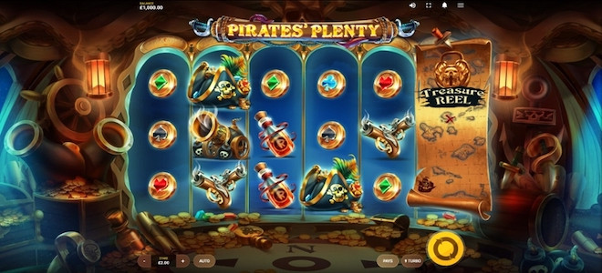 Pirates' Plenty MegaWays : Recherchez des trésors dans la nouvelle machine à sous de Red Tiger