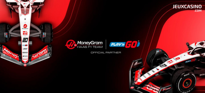 Formule 1 : Play’n Go nouveau partenaire de l’écurie MoneyGram Haas F1 Team