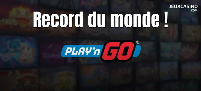 Machine à sous : Play’n Go bat le record du nombre de tours joués pendant 24 heures