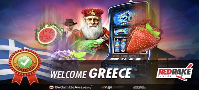 Grèce : le fournisseur de jeux de casino en ligne Red Rake obtient sa licence