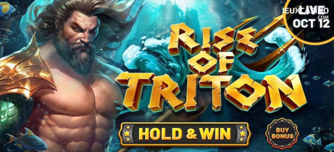 Repêchez le trésor des dieux dans la machine à sous Rise of Triton de Betsoft Gaming !