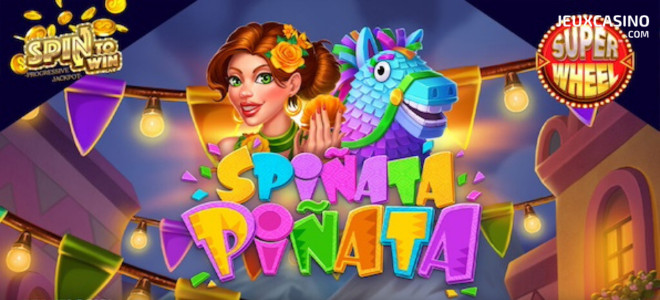 Replongez en enfance dans la machine à sous Spiñata Piñata de Stakelogic !