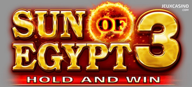 Sun of Egypt 3: Hold and Win, l'une des meilleures machines à sous Booongo