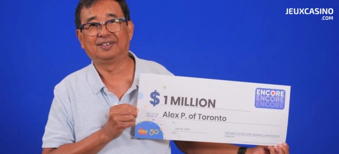 Toronto : un homme de 70 ans inculpé pour avoir encaissé un ticket de loterie d’un million de dollars