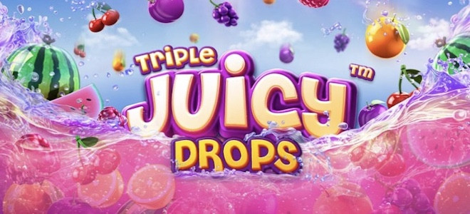 Betsoft Gaming nous sert un délicieux cocktail de fruits avec Triple Juicy Drops