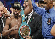 Les bookmakers gagnent gros suite à la victoire de Floyd Mayweather sur Pacquiao