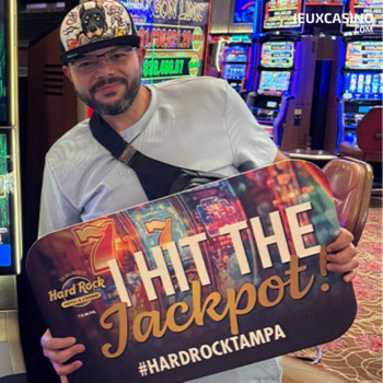 Un joueur décroche 389 jackpots et 1,827,160.80$ en une seule journée à Hard Rock Tampa