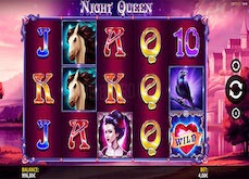 Night Queen : la Reine de la Nuit vous attend sur les casinos en ligne iSoftBet