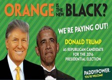 Paddy Power en dindon de la farce après l'élection surprise de Donald Trump
