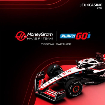 Formule 1 : Play’n Go nouveau partenaire de l’écurie MoneyGram Haas F1 Team