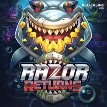 Razor Returns :  les requins de Push Gaming sont de retour dans une nouvelle machine à sous !