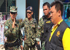 Tentative d'intimidation d'un général thaïlandais pris la main dans le sac