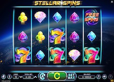 Machine à sous Stellar Spins : pluie d’étoiles filantes et de gains sur vos écrans !